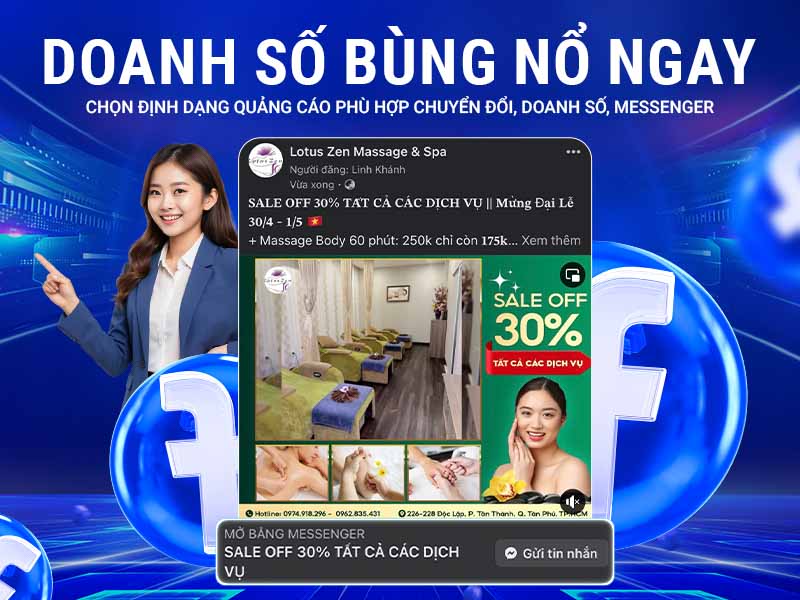 hình thức quảng cáo doanh số