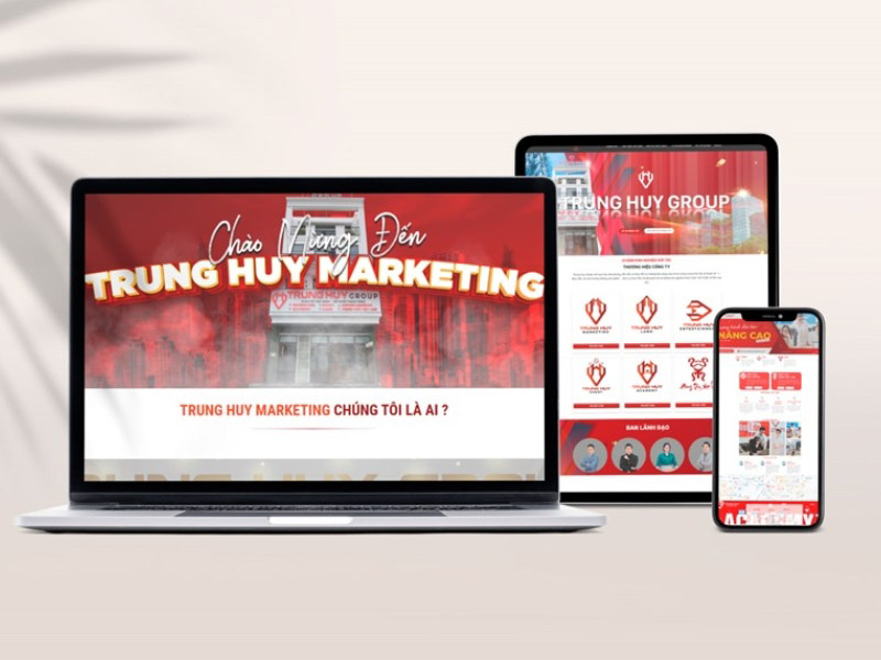 Công ty thiết kế website chuyên nghiệp Trung Huy Digital